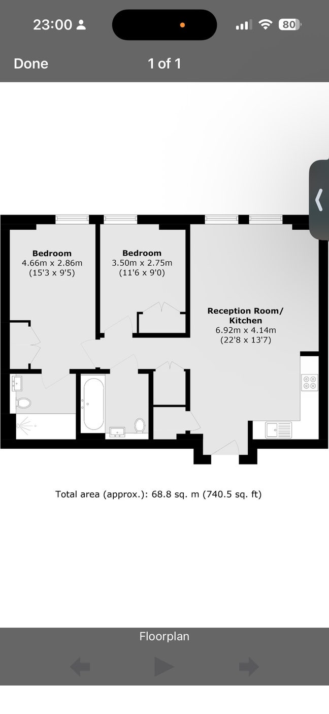 Ensuite room in 2b2b near Elephant & Castle Main Photo