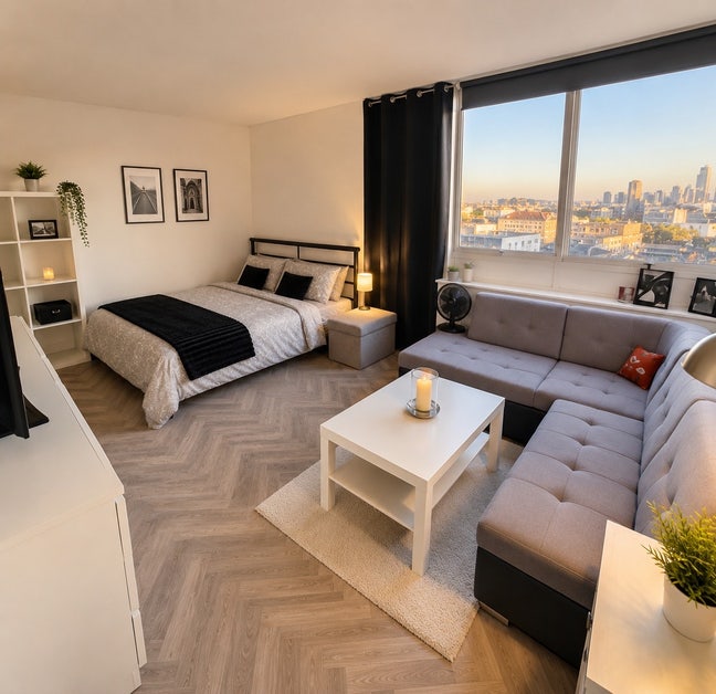 💎 Large Balcony Room E1 Liverpool St💎 Main Photo