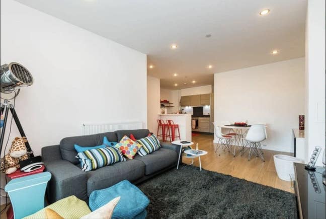 Spacious 2Bed Furnished flat with En-Suite & Roof Main Photo