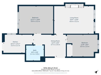 2-bedroom flat on Townshend Road, St. John's Wood. Main Photo
