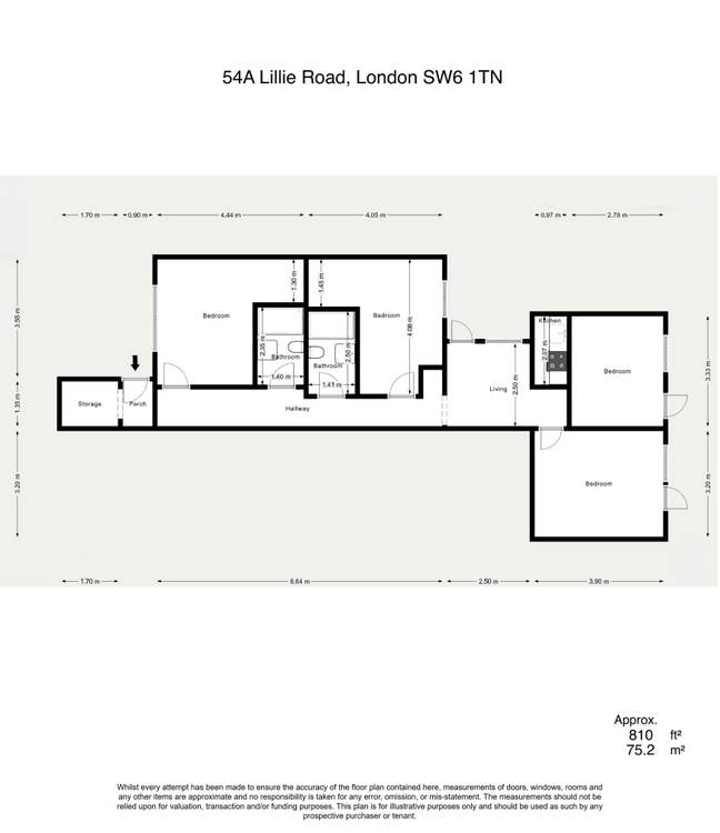 Four double bedrooms flat with access to garden  Main Photo