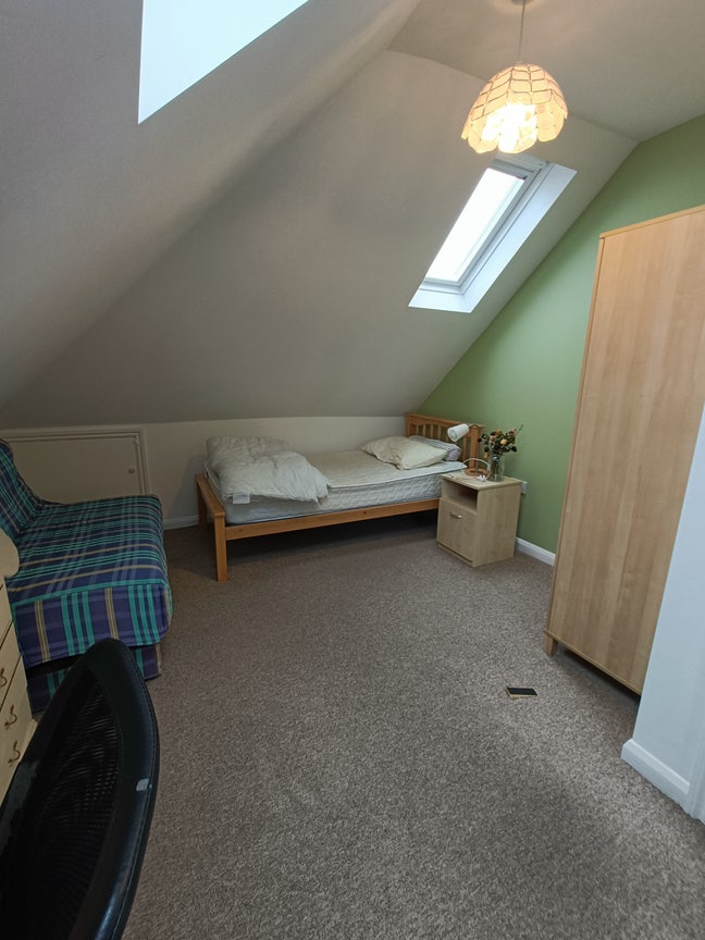 Large Single Room with Great Bathroom Setup Main Photo