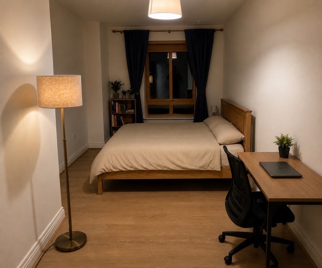 ✨Luxury Double Room+ Private Bathroom+gym & garden Main Photo