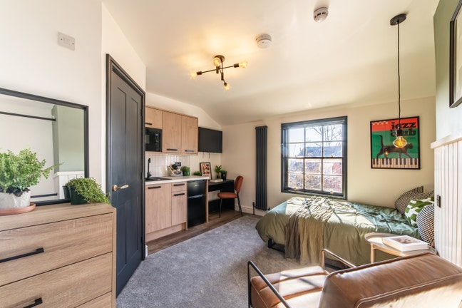 🔥 Large Studio W/ Ensuite 🔥 Best Location Main Photo