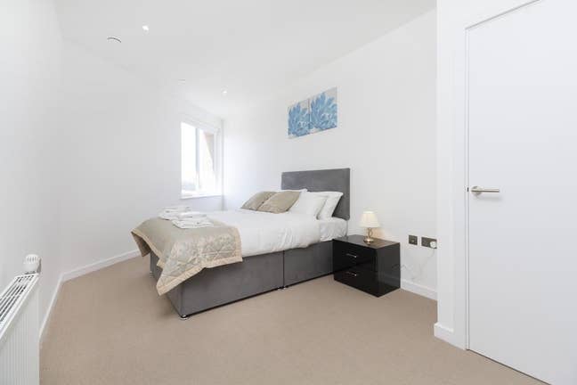 Modern 2 Bed 2 Bath Flat W Balcony in Bow Main Photo