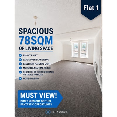 Spacious 2-Bedroom Flat with Parking  Main Photo