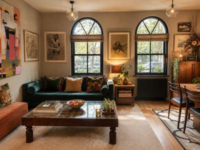 Beautiful one-bed flat overlooking Clapton Square Main Photo