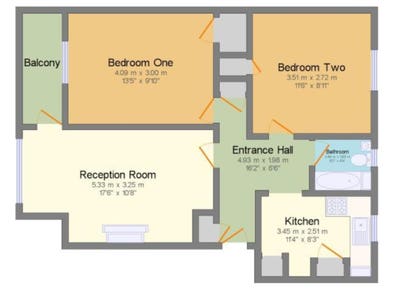Large 2 Bed Apartment  Main Photo