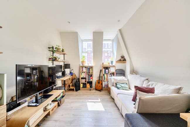 Double Rm in Fulham - Modern Living Rm & Bathroom Main Photo