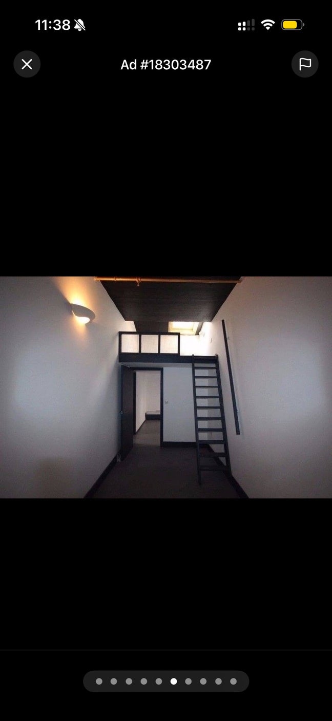 Mezzanine double bed in Hackney Main Photo