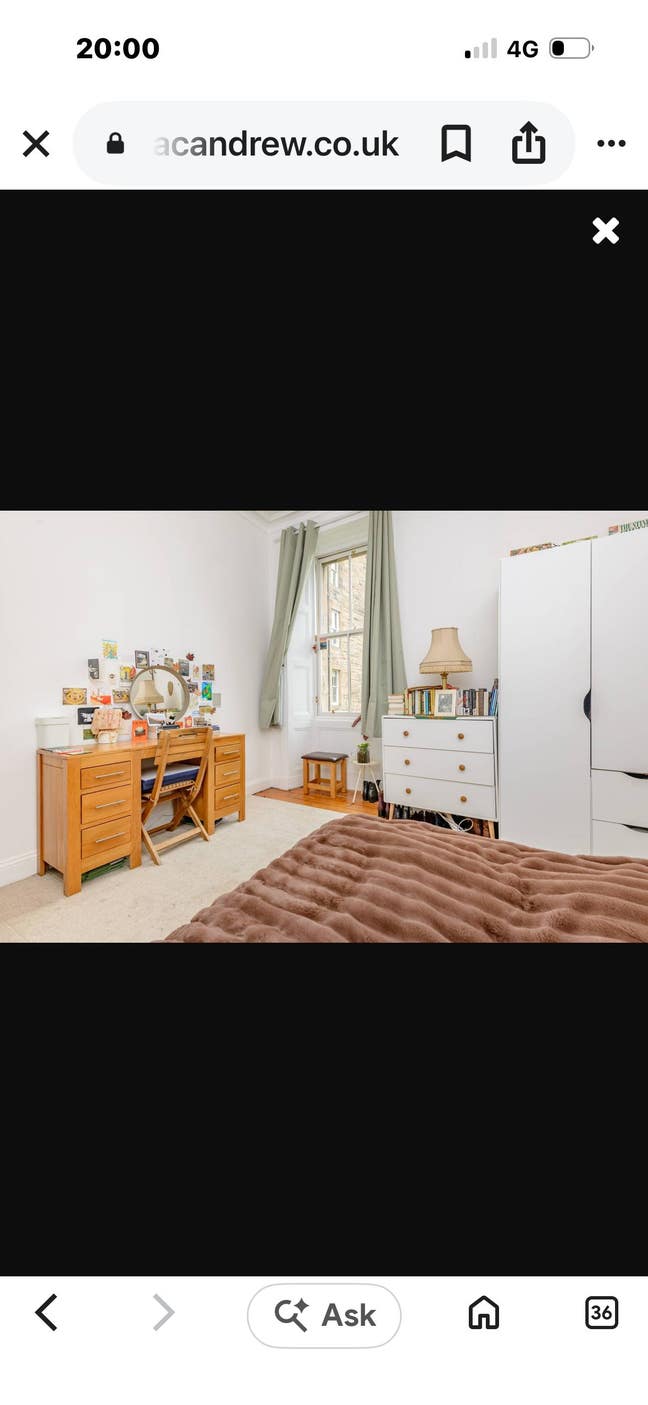 Beautiful double bedroom for rent in Bruntsfield  Main Photo