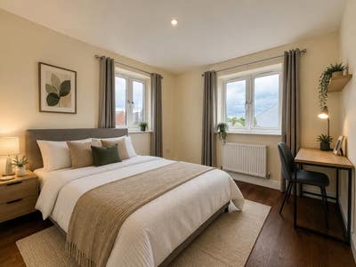 Modern Double Room Available – Near Manor Hospital Main Photo
