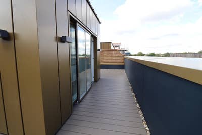 2 Modern Room - Luxury Flat - SE3 - Living+Terrace Main Photo