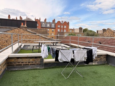 Double Room Bethnal Green - Balcony & Living Room Main Photo