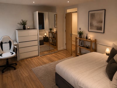 Super Spacious Double  Room City/Canary Wharf E14 Main Photo