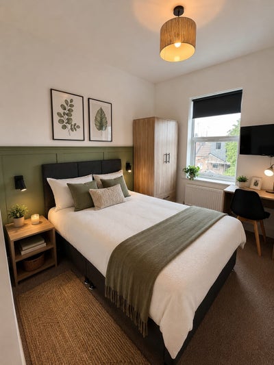 Calm Professional House Share | Ensuite Room | LU1 Main Photo