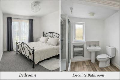 Modern Double Bedroom With En-suite Shower Main Photo