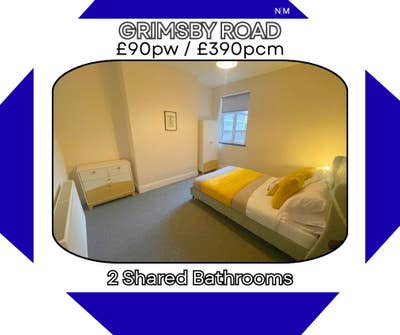 Furnished Room on Grimsby Road, Cleethorpes 💛 Main Photo