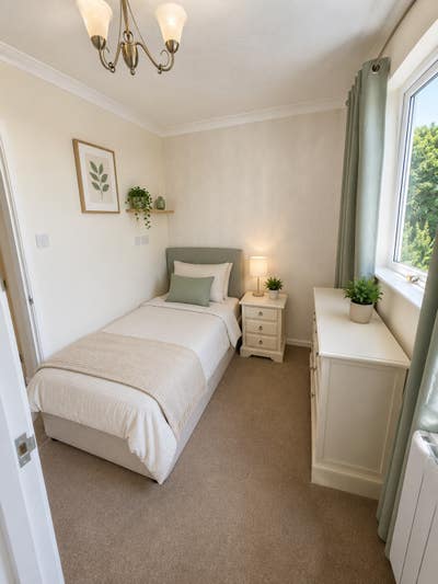 Modern Light single room Main Photo