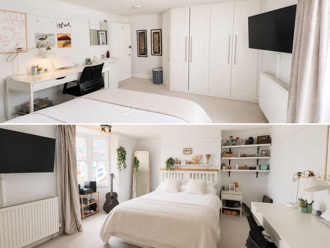 Spacious double room with basin Main Photo