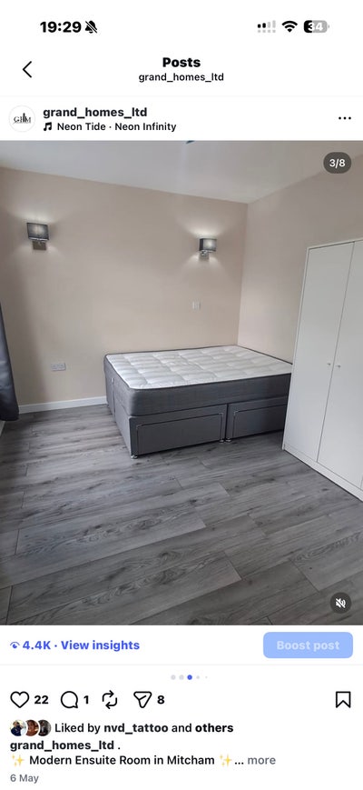 New Ensuite in Micham only &pound;950 All bills included Main Photo