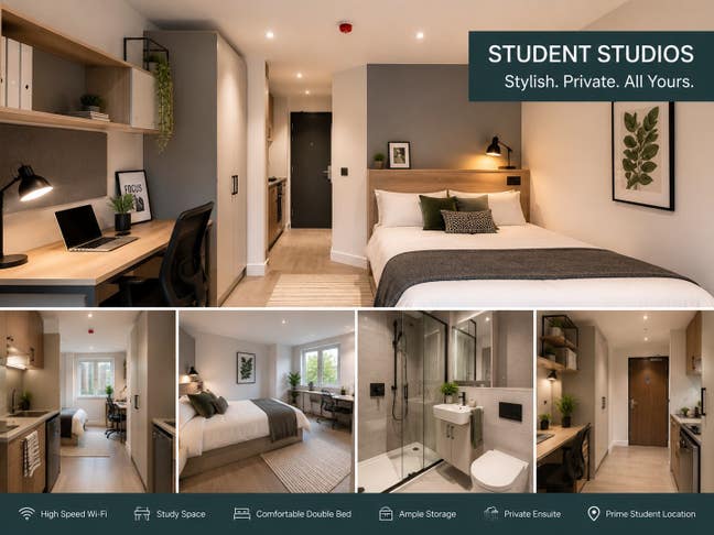 Luxury, large student studios Main Photo