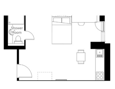 Studio apartment available for Semester 2, 2027 Main Photo