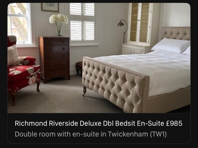 Deluxe Double en-suite  Mon-Fri fully serviced. Main Photo