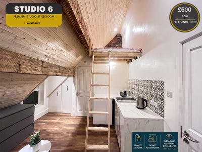 Studio 6 – &pound;600 PCM | Bills Included | Available Main Photo