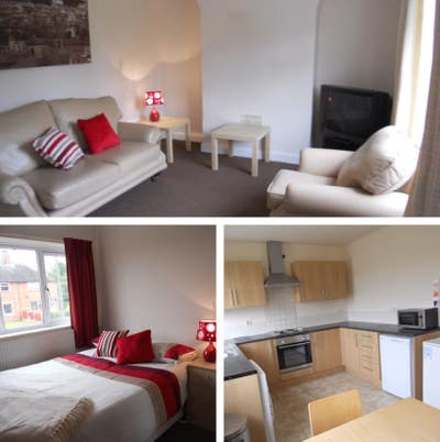 One Double Bedroom at 4 Hempstalls Grove ST5 9NS Main Photo