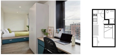 Urbanest Battersea Studio Ofiicial 2026/27 Student Main Photo