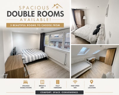 ✨ Stylish Spacious Double Room Near CanaryWharf✨  Main Photo