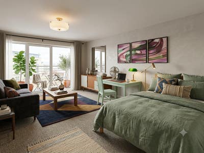 Ensuite, Balcony & Double Rooms Available – E14  Main Photo
