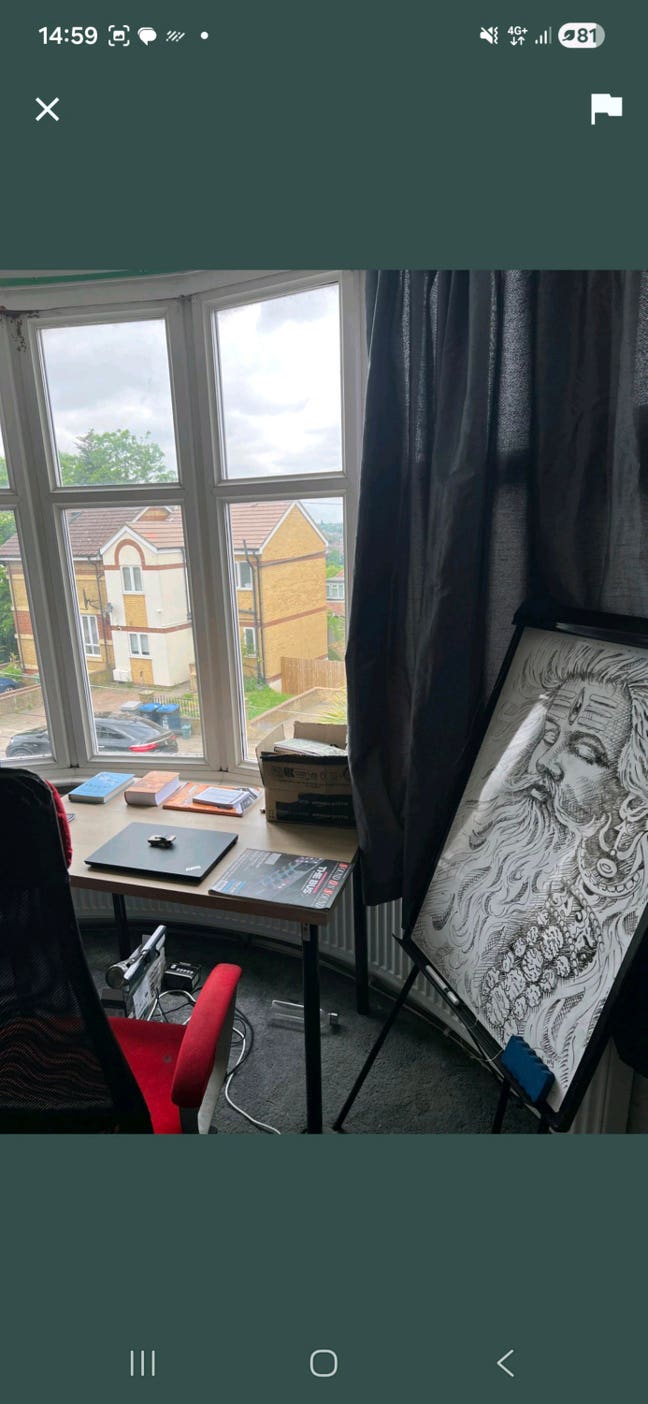 🌅 Wembley Skyline Room – Sunset Views & Creative  Main Photo