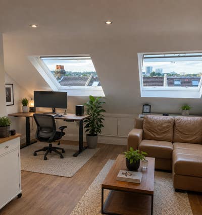 Huge 2-room duplex - Loft, private lounge and bath Main Photo