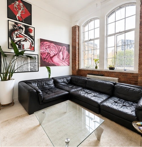Unique spacious Loft 2 bed Hackney E8 Main Photo