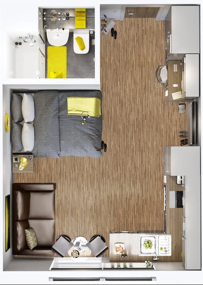 Superior Studio at Evan’s Student Living Main Photo