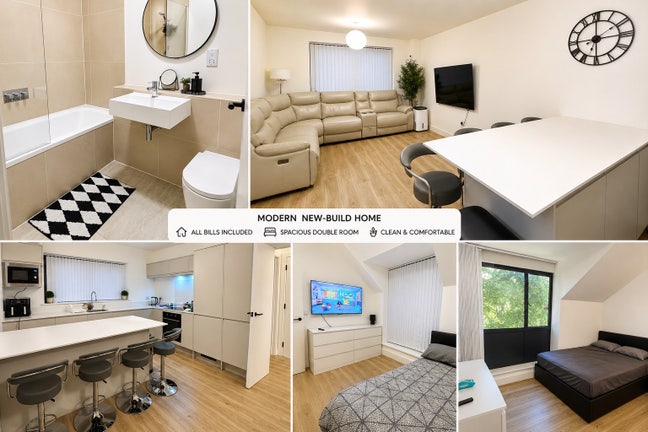 Modern Furnished Double Room – Bills Included Main Photo
