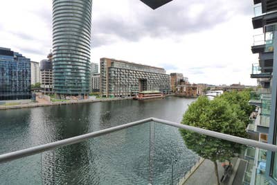 Water view, 2 Bed flat, South Quay Ability Place Main Photo
