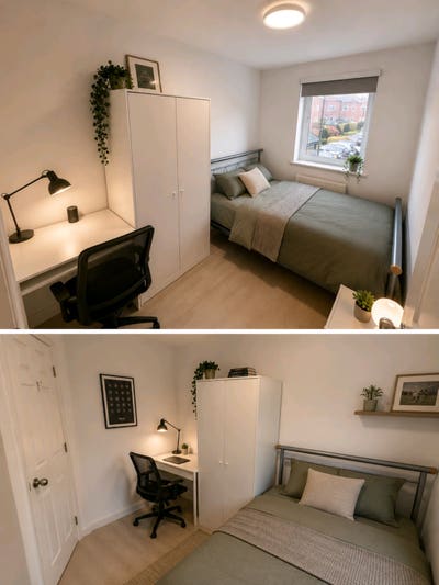 Furnished Double rooms in M15 Main Photo