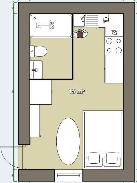 Ensuite Room + own Kitchen Main Photo
