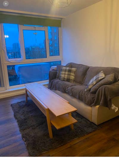 Furnished One-Bedroom Flat with Balcony & Partial  Main Photo