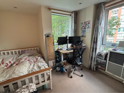 Double room in 2-bed flat near Canary Wharf E14 Main Photo