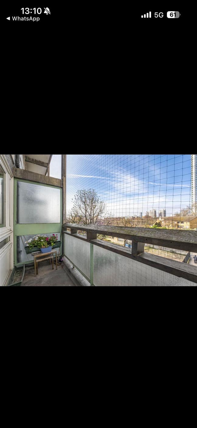 1 Bed in 2 bed apartment central LDN Main Photo