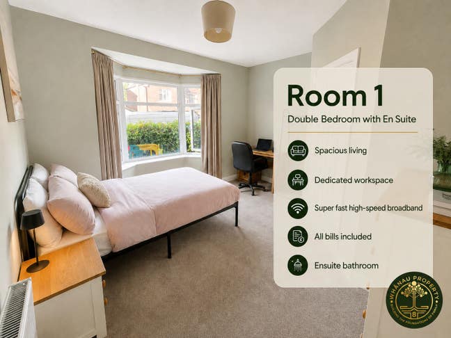 Brand-New Double Rooms | Private En-Suites Availab Main Photo