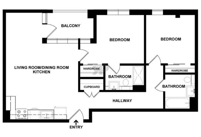 Grad scheme flat share Main Photo