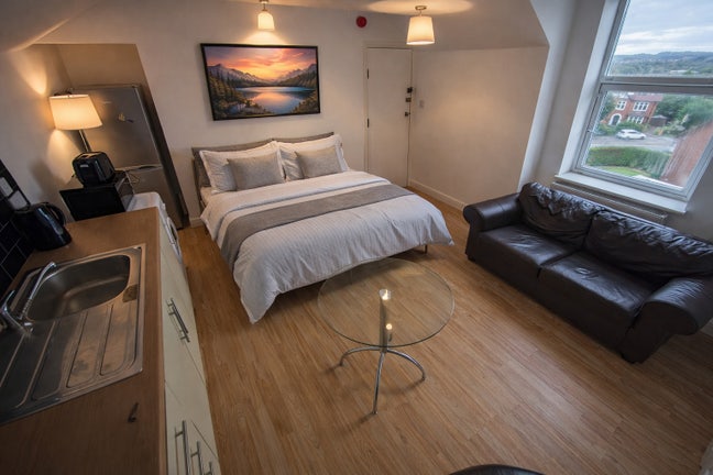 Fantastic spacious studio flat in Hucknall Main Photo