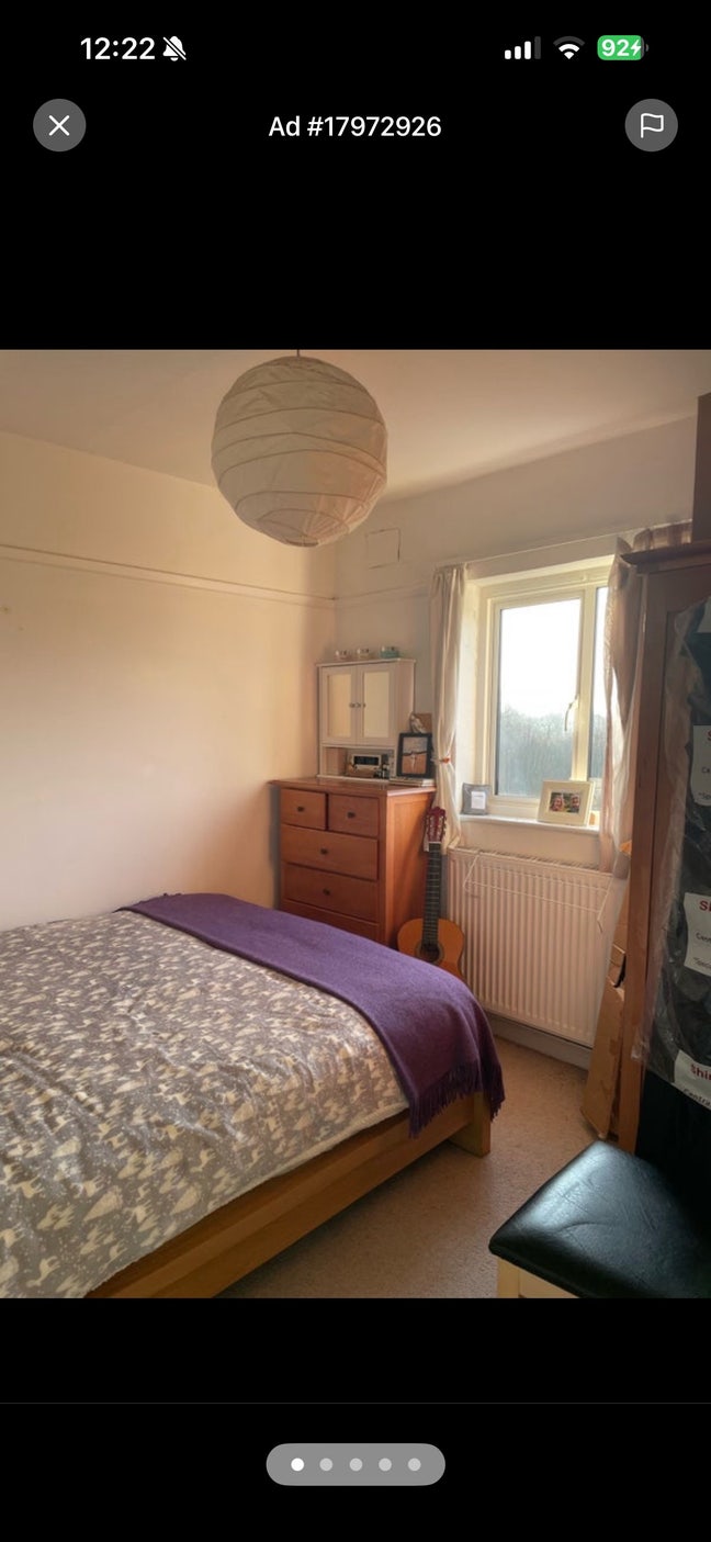 &pound;635/month single room with king bed Main Photo