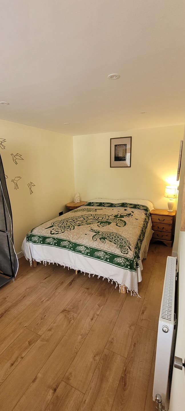 Good size double room newly decorated  with fridge Main Photo