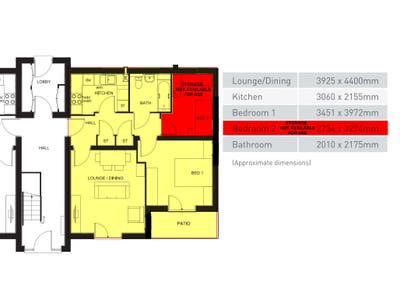 New Build 1-Bed Flat /2 Rooms for friends to share Main Photo